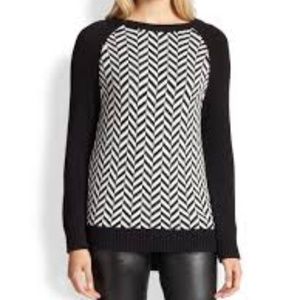 Michael Kors Herringbone Sweater Size S